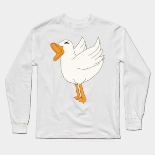 Screaming Goose/Duck Long Sleeve T-Shirt